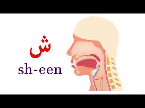 نطق حرف الشين