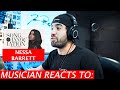 Nessa Barrett - Song Association - Musician's Reaction