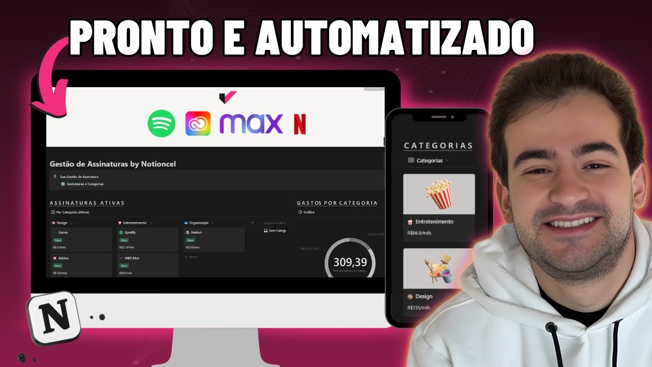 Controle Financeiro de Assinaturas no Notion: Guia Completo para Gestão de Despesas