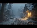 Freezing Snowstorm, Blizzard &amp; Wind Sounds for Relax, Sleep - Winter Ambience