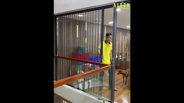 CỬA XẾP LÁ NHỰA TRONG SUỐT NGĂN LẠNH, NGĂN MÙI - TẠI LONG MỸ