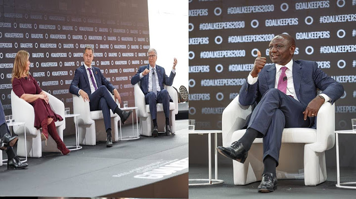 LISTEN TO BRILLIANT PRESIDENT RUTO REMARKS INFRONT OF BILL GATES AFTER MEETING IN USA