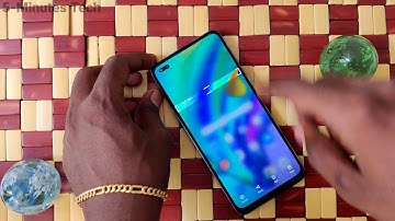 How to take screenshot by 3 fingers touch and hold in Oppo F17 Pro