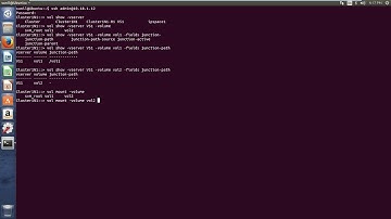 How to mount volume to junction path NetApp Cmode 9.4