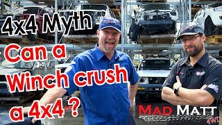 MYTH  Can a winch crush a 4x4 if it is not isolated?