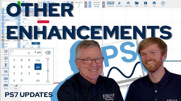 Smaller Enhancements (Video 5) | PicoScope 7