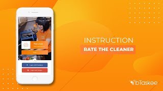 How to rate a cleaner on bTaskee app - bTaskee on demand home cleaning service screenshot 3