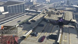 GTA: Easiest Acid Lab Sale 😁 - Ambush in the parking lot roof Use the Raiju to trigger and escape 😊
