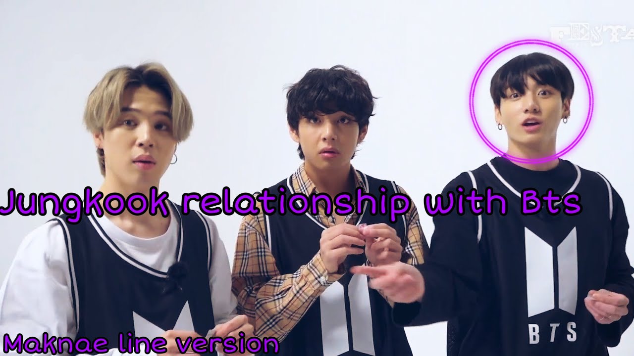 JUNGKOOK RELATIONSHIP WITH HIS MEMBERS 💜(MAKNAE LINE)💜 (FRIENDSHIP AND BROTHERHOOD)