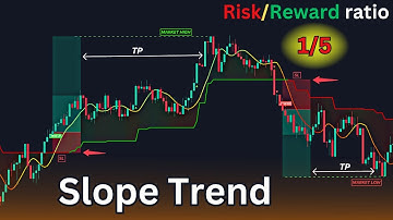 This Slope Trend Indicator 99% Highly Accurate Buy/Sell Signal