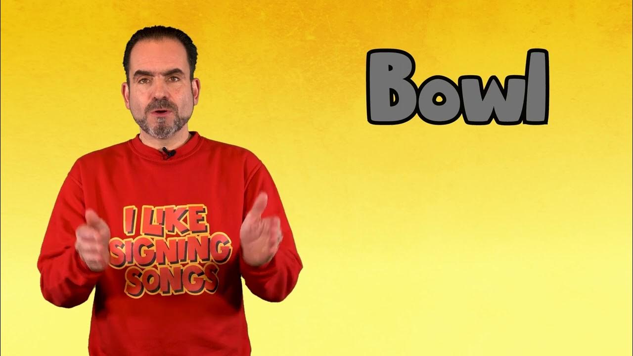 Sign BOWL ASL for BOWL BOWL in Sign Language Sign Language for