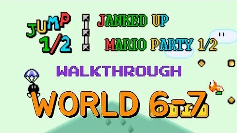 [SMW hack - JUMP½ Full Walkthrough] 6-7:Selective Water