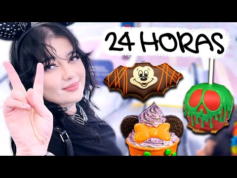 24 HORAS SÓ COMENDO COMIDAS DA DISNEY