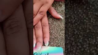 White French Nail Art By Daring Diva Nails