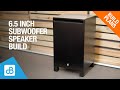 Building a 65 inch subwoofer for sound bar v20  by soundblab