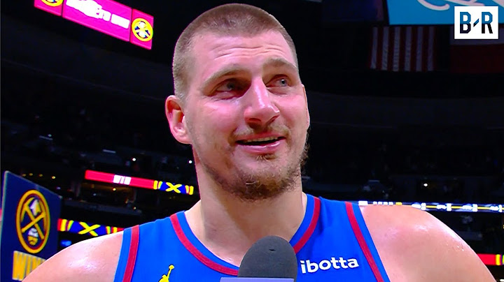 Nikola Jokić on His Near Fullcourt Shot: 'I knew it was going in'