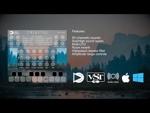 Cinematika v2 64-bit VST/AU plugin instrument for Windows and macOS