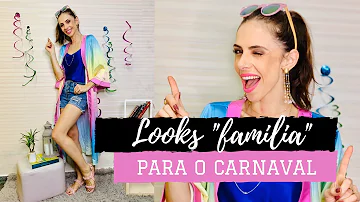 LOOK CARNAVAL - curta o bloquinho com a família