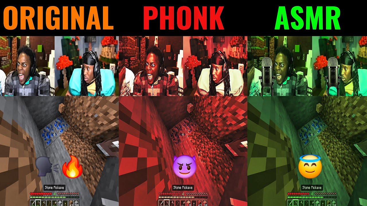 That's La Peace Kai Cenat Original vs Phonk vs ASMR