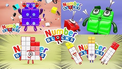 NUMBERBLOCKS Quadparison Part 79 | 3D Blender Lab