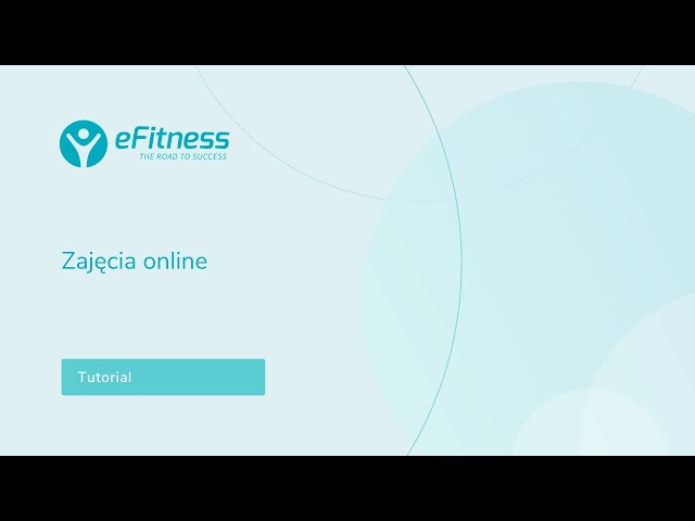 Zajęcia online w eFitness