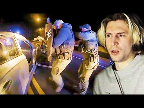 Cop Instantly Destroys His Career | xQc Reacts