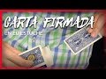 CARTA FIRMADA que viaja al ESTUCHE - Trucos con cartas GRATIS