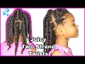 easy two strand twists on natural hair|wash day routine for toddlers