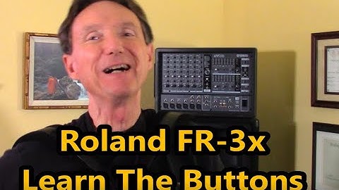 ~Roland FR 3x Accordion Understand The Controls, Buttons, Dale Mathis Sounds