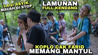 LAMUNAN FULL KENDANG CAK FARID IRAMA DOPANG || LAGI ASYIK MALAH DI SURUH STOP !!