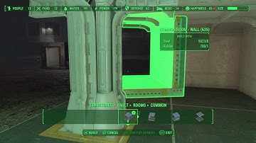 Fallout 4 - How To Put The Atrium Column Into A Vault Room