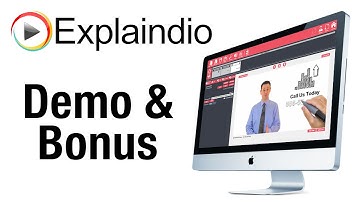 Explaindio Video Software Demo and Overview