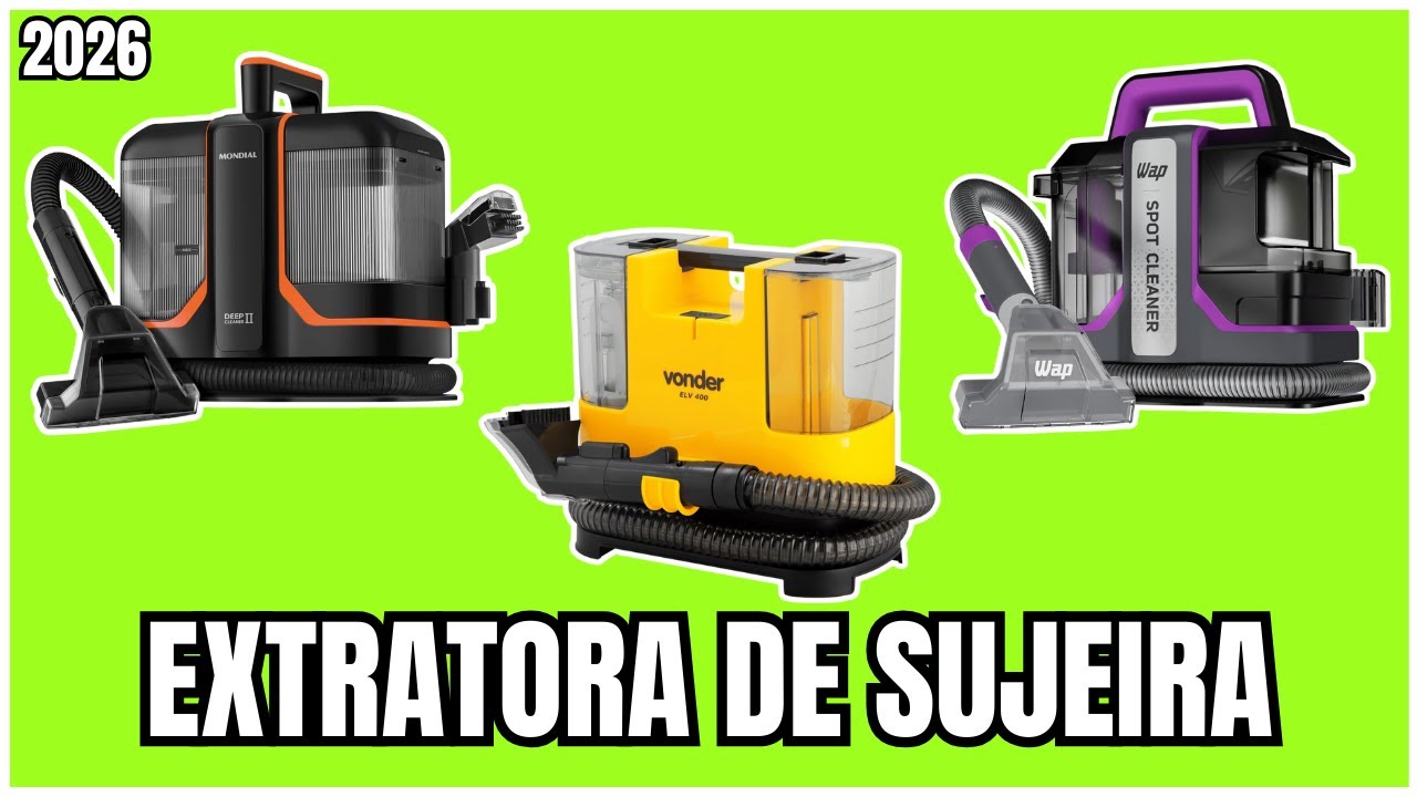 Qual melhor EXTRATORA DE SUJEIRA para comprar? | 4 Melhores EXTRATORAS 2026