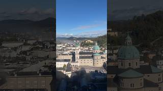 Salzburg, Austria ?? City View shorts travel europe funicular fromabove thingstodo