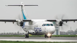 ✈ Tame ATR 42-500 N844AV Departure from London Southend Airport