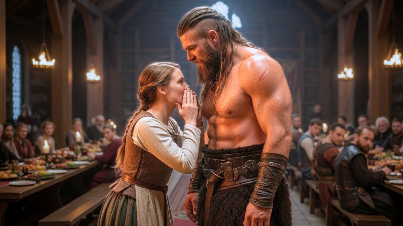 "Join Me at Feast?" Servant Maiden Whispered to Giant Viking — Unaware He Was the Jarl