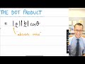 Vector Concepts and Dot Product Applications