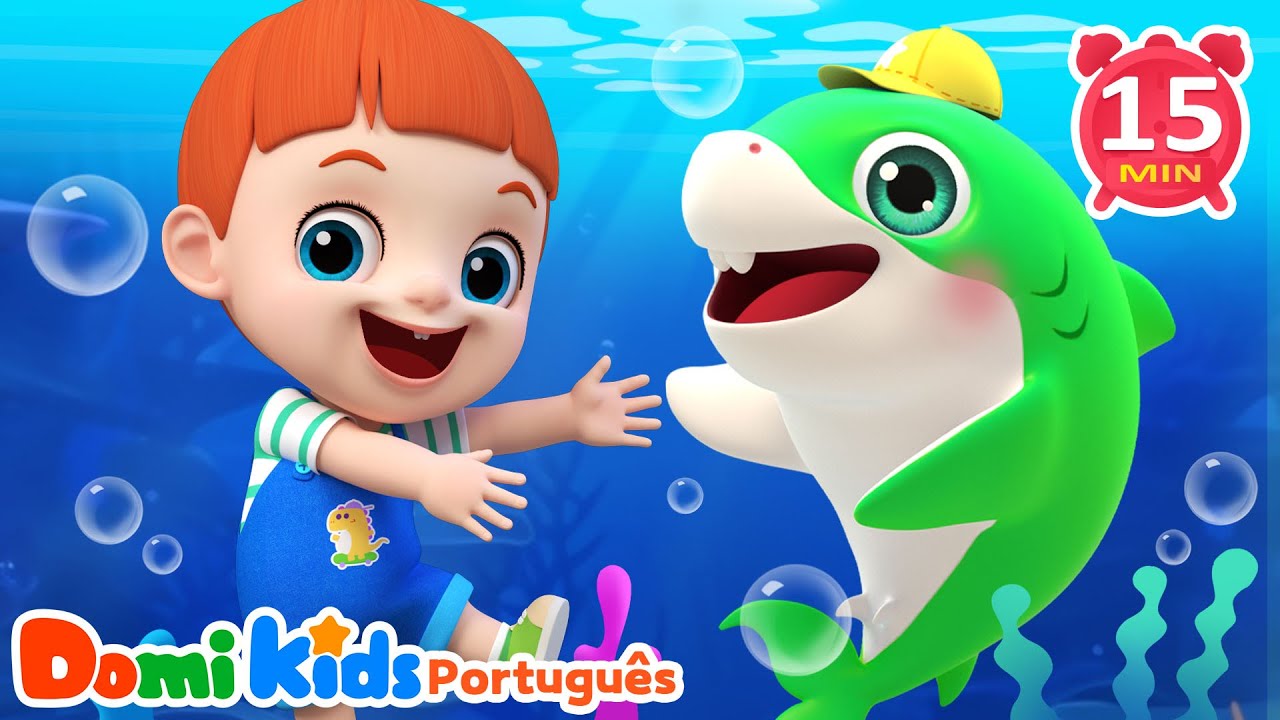🌊 Dança do Bebê Tubarão – Música para Crianças | Canções Infantis | Domi Kids | LEFUN Kids TV