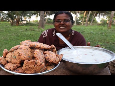 Paruppu Vadai - Paal Paayasam / Dal Vada With Milk Paayasam Recipe / Food Money Food
