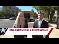 Nathan Walker at the Australian Embassy