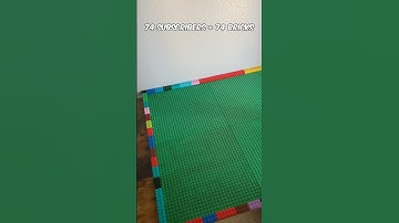 Part 1 of building a LEGO pyramid, 1 brick per subscriber #lego #shorts