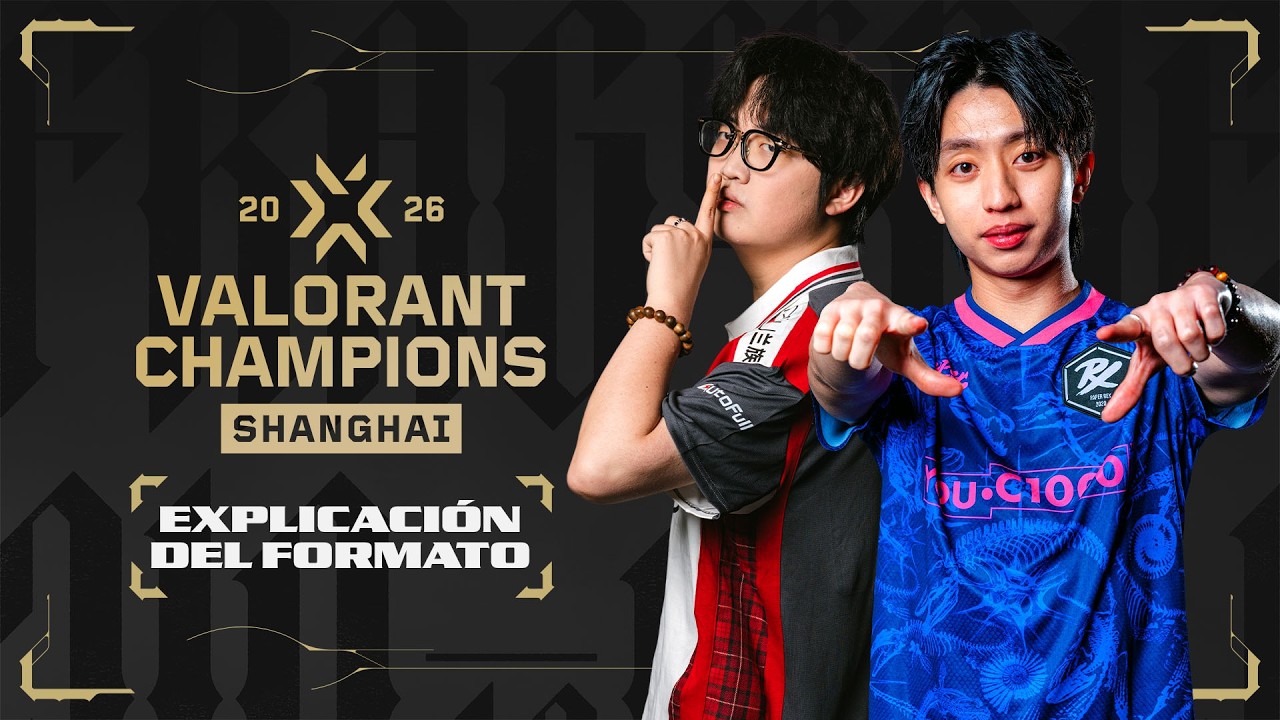 Vídeo oficial del formato de VALORANT Champions Shanghai 2026