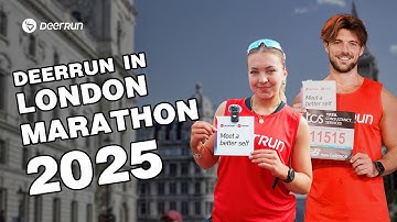 🏃‍♂️💨 DeerRun takes on #LondonMarathon2025