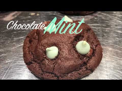 Double Chocolate Mint Cookies