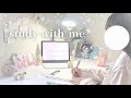 ꒰study with me ꒱ 寒い冬のお勉強会❄️⛄️📖/ 1 hour / pomodoro / no music