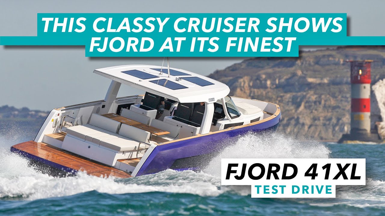 Is this the perfect party boat? Fjord 41 XL test drive and yacht tour | Motor Boat & Yachting