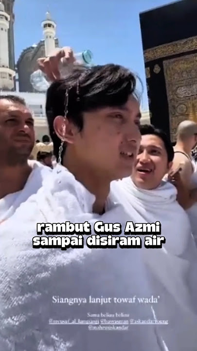 Gus Azmi's unique incident during Umrah, studies.