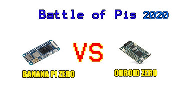 Battle Of Pis 2020 - Banana Pi Zero Vs Odroid Zero
