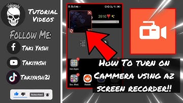 How To Use Facecam In AZ Screen Recorder!! | Tutorial