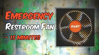 ASMR Fan Noise - Emergency Rest Room Fan